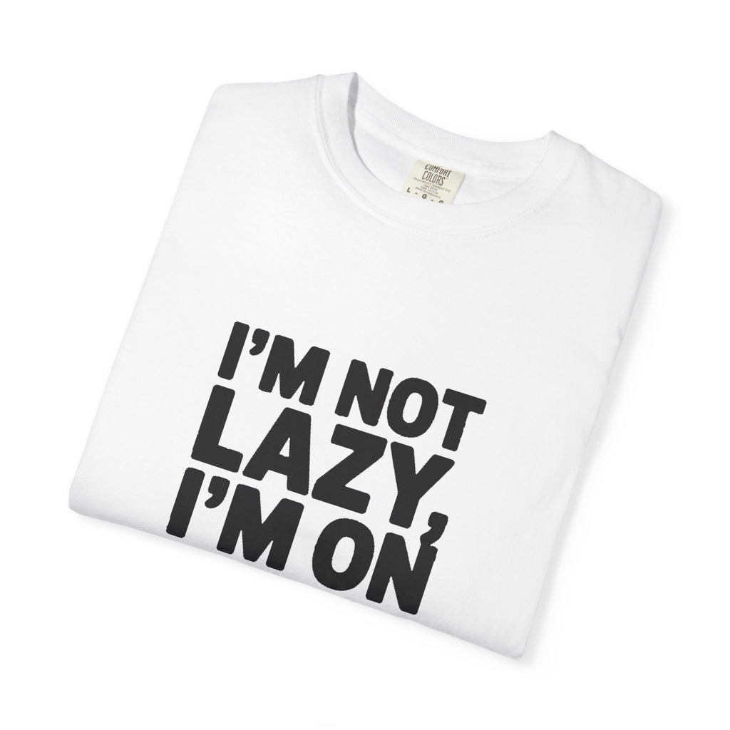 I'm Not Lazy I'm On Energy Saving Mode Shirt, Funny Sarcastic T-Shirt, Lazy Day Tee, Funny Gift for Him Her, Introvert Shirt