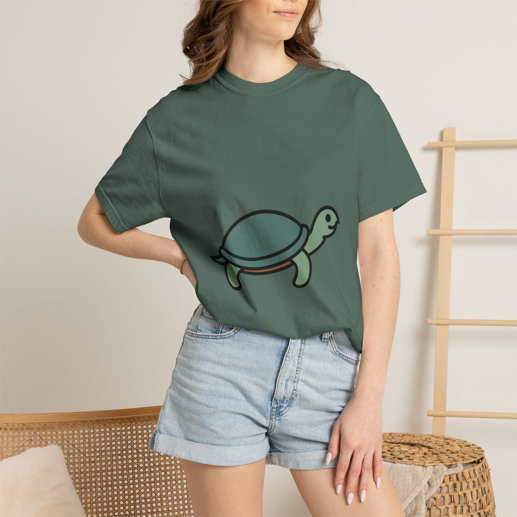 Line Art Turtle T-Shirt