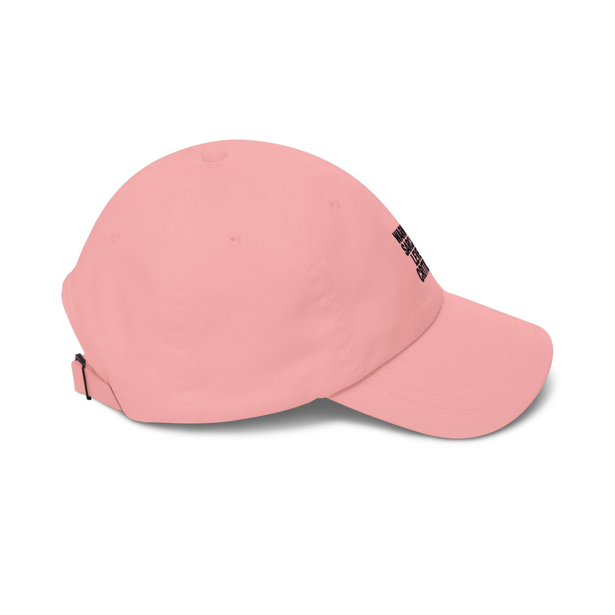 Sarcasm Levels Critical Dad Cap, Funny Embroidered Hat, Sarcastic Warning Text Cap, Snarky Gift for Him or Her, Unstructured 6-Panel Hat