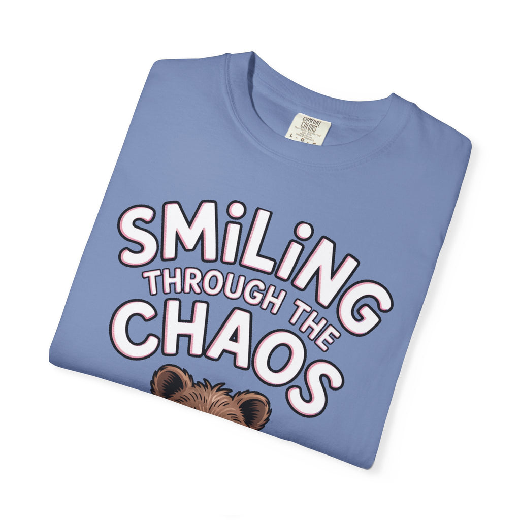 Smiling Through The Chaos Quokka Shirt, Funny Quokka T-Shirt, Cute Smiling Animal Tee, Positive Vibes Shirt, Quokka Lover Gift