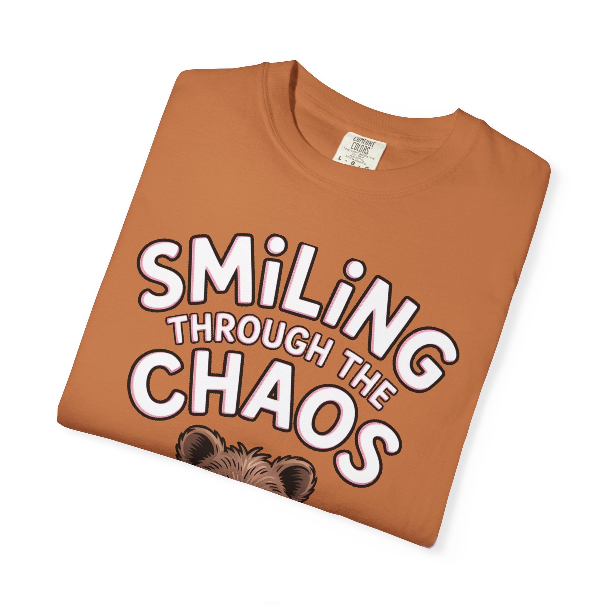 Smiling Through The Chaos Quokka Shirt, Funny Quokka T-Shirt, Cute Smiling Animal Tee, Positive Vibes Shirt, Quokka Lover Gift