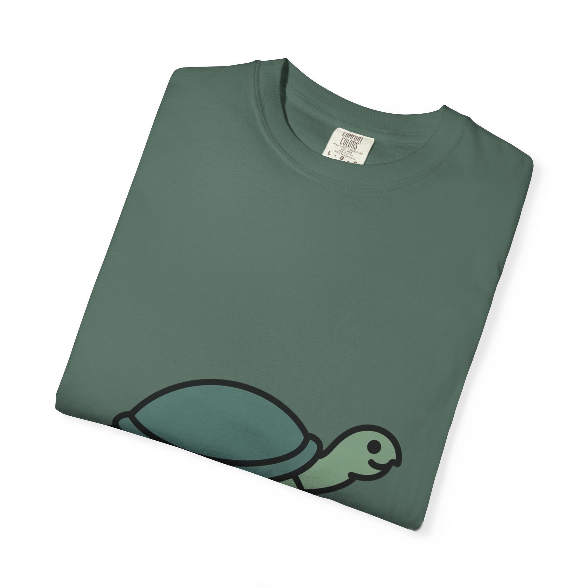 Line Art Turtle T-Shirt