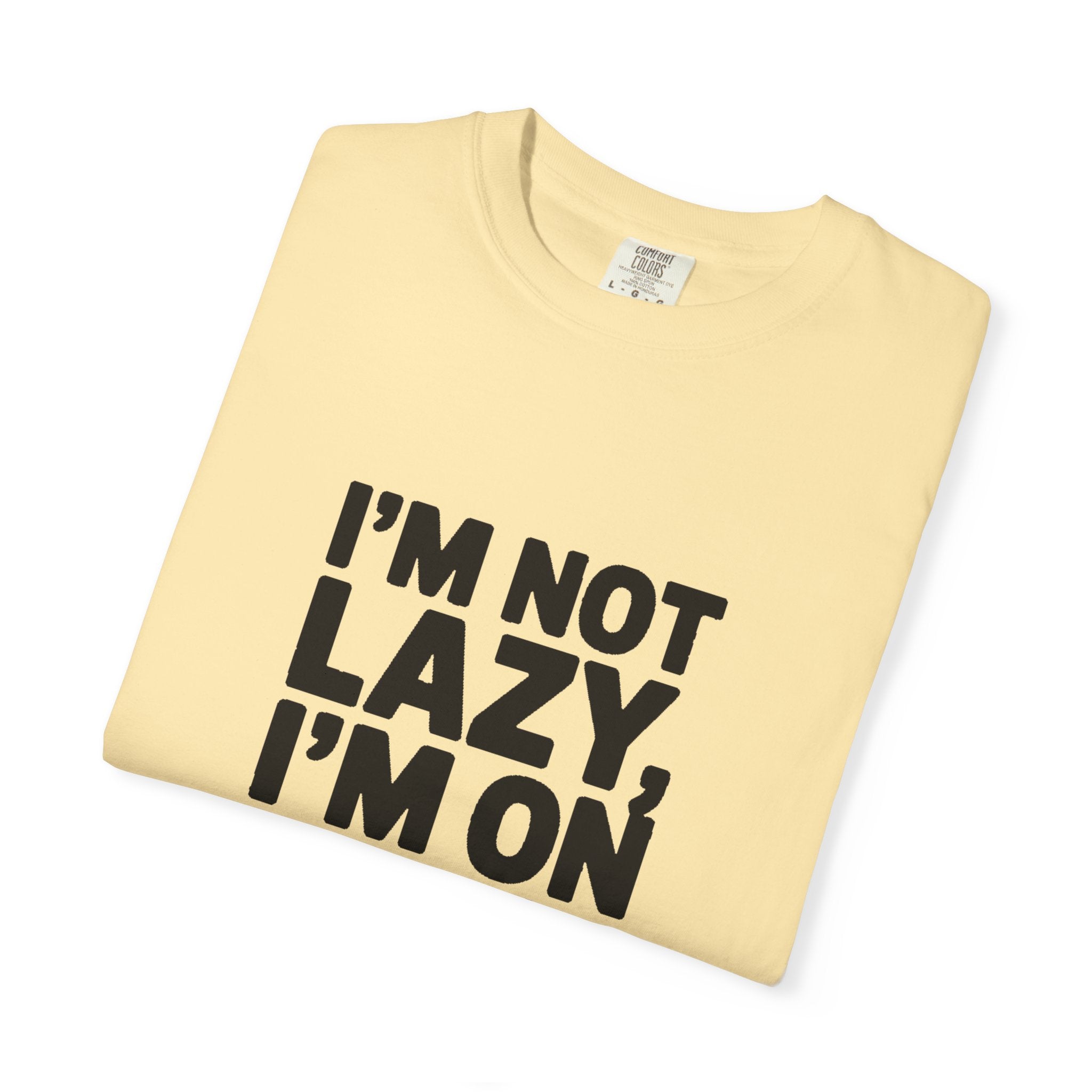 I'm Not Lazy I'm On Energy Saving Mode Shirt, Funny Sarcastic T-Shirt, Lazy Day Tee, Funny Gift for Him Her, Introvert Shirt