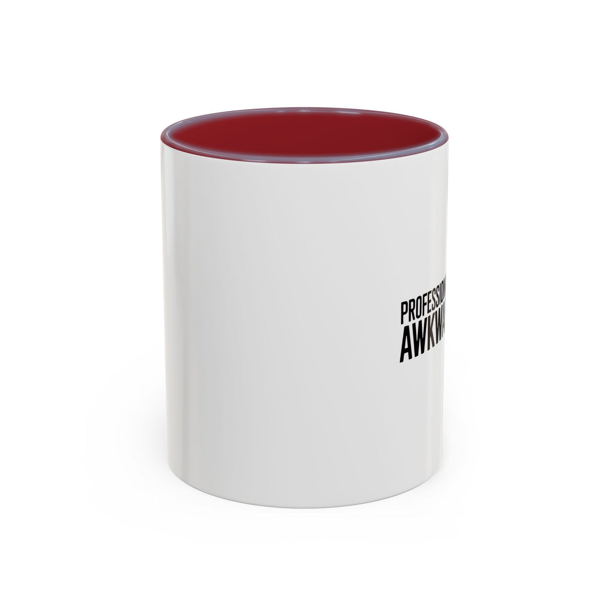 Professionally Awkward Mug, Funny Sarcastic Coffee Mug, Introvert Gift, Bold Typography Coworker Gift, Awkward Office Mug