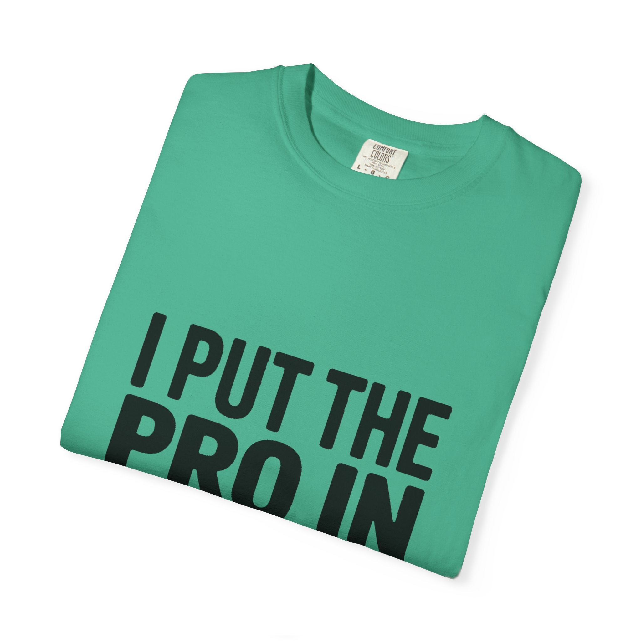 Procrastinator Shirt, I Put The Pro In Procrastinate T-Shirt, Funny Sarcastic Tee, Bold Typography Shirt, Gift for Procrastinators