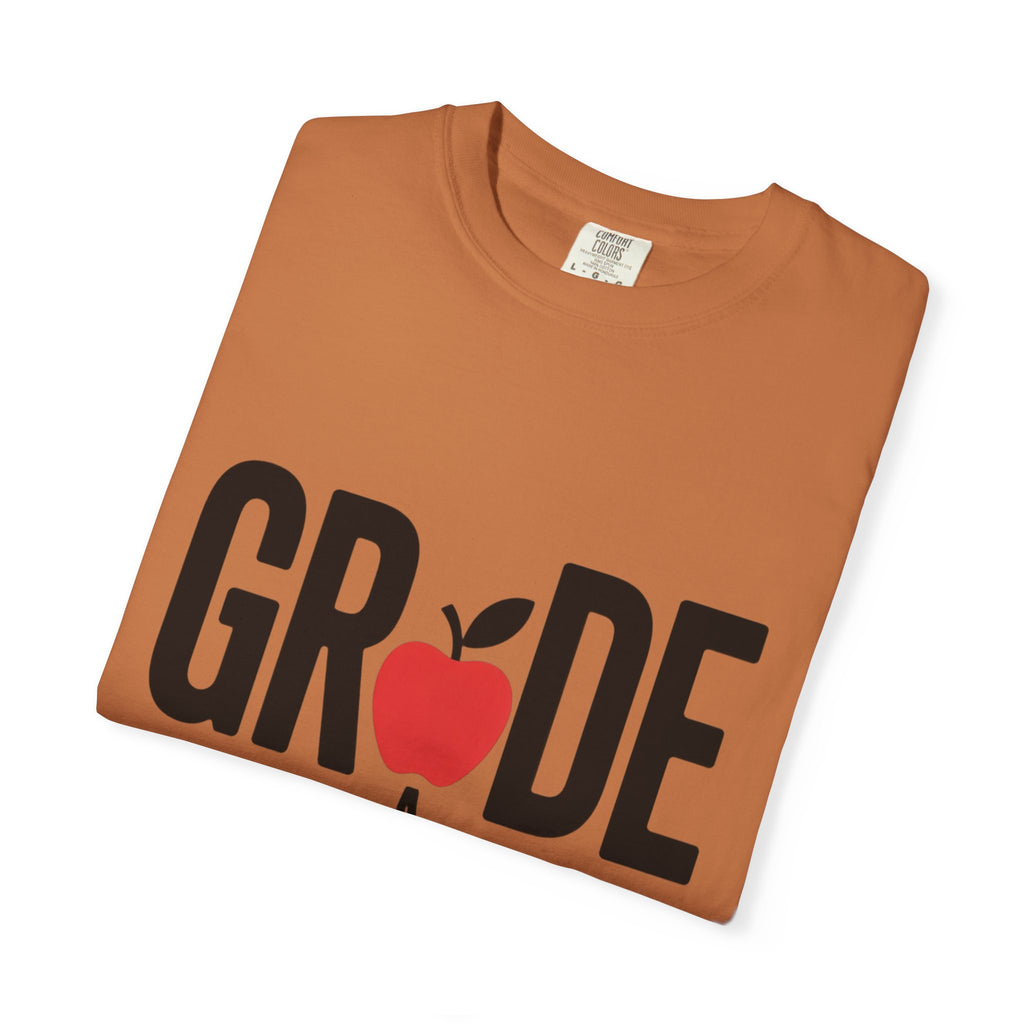 Grade A Teacher Shirt, Funny Apple Teacher T-Shirt, Cute Teacher Appreciation Gift, Back to School Tee for Teacher