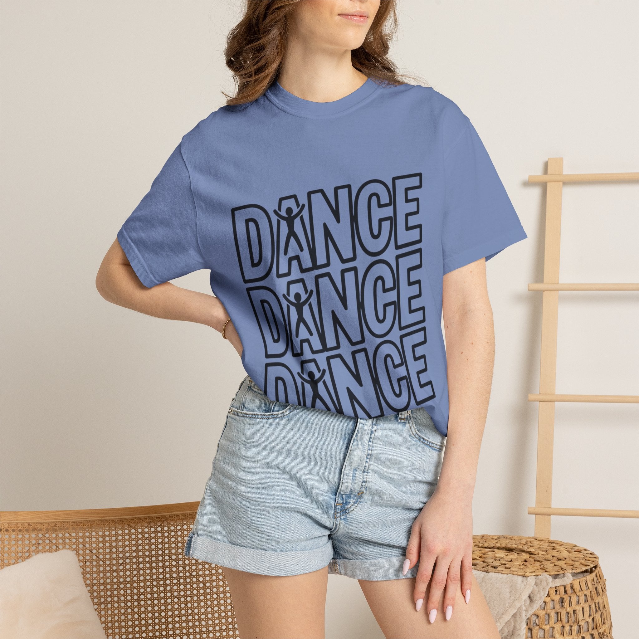 Dance Dance Dance Typography T-Shirt