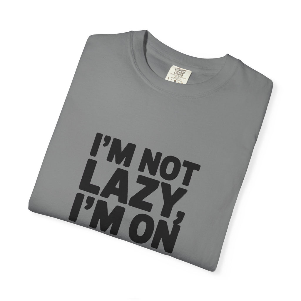 I'm Not Lazy I'm On Energy Saving Mode Shirt, Funny Sarcastic T-Shirt, Lazy Day Tee, Funny Gift for Him Her, Introvert Shirt