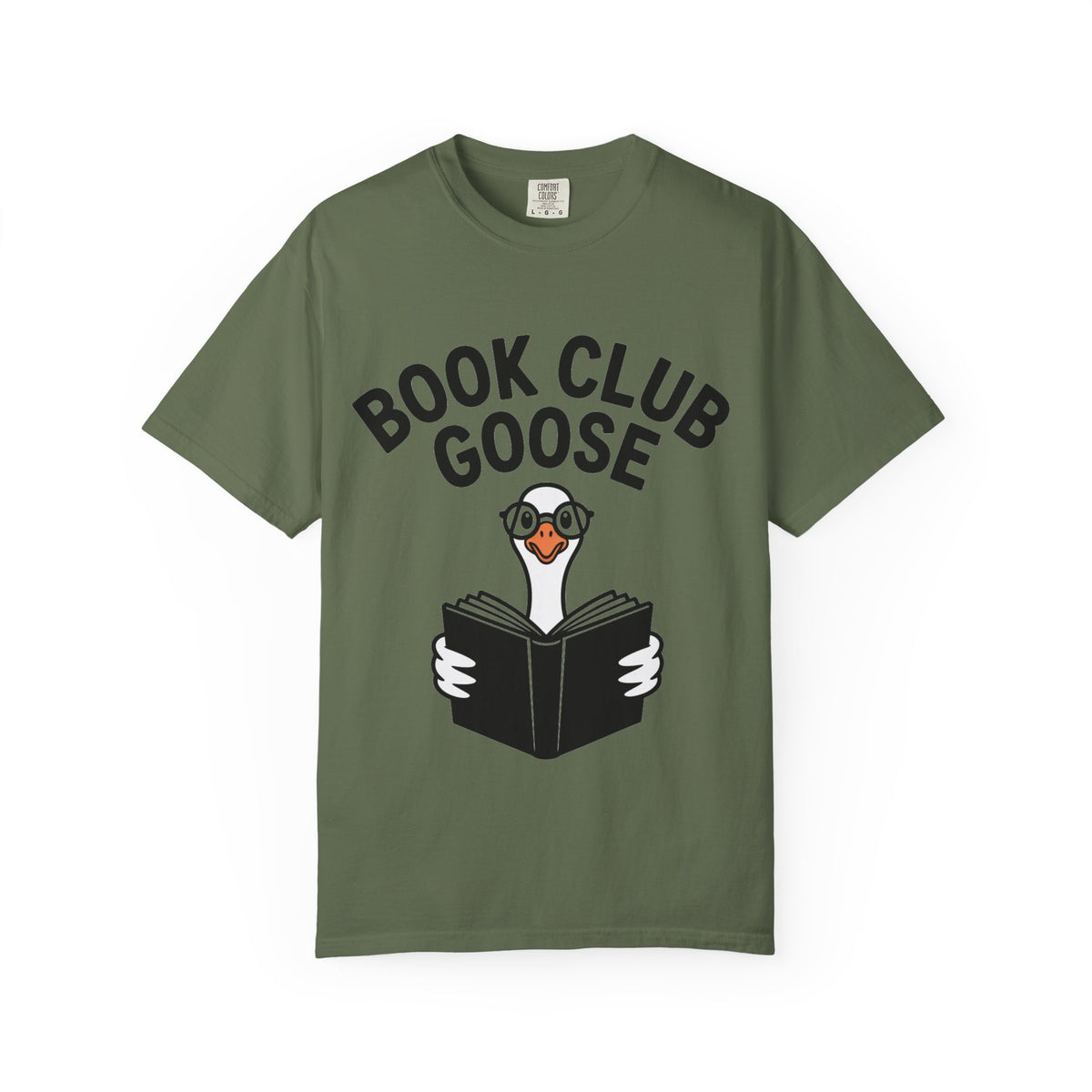 Book Club Goose Shirt, Funny Reading Goose T-Shirt, Bookworm Gift, Cute Bookish Bird Tee, Librarian Gift Shirt