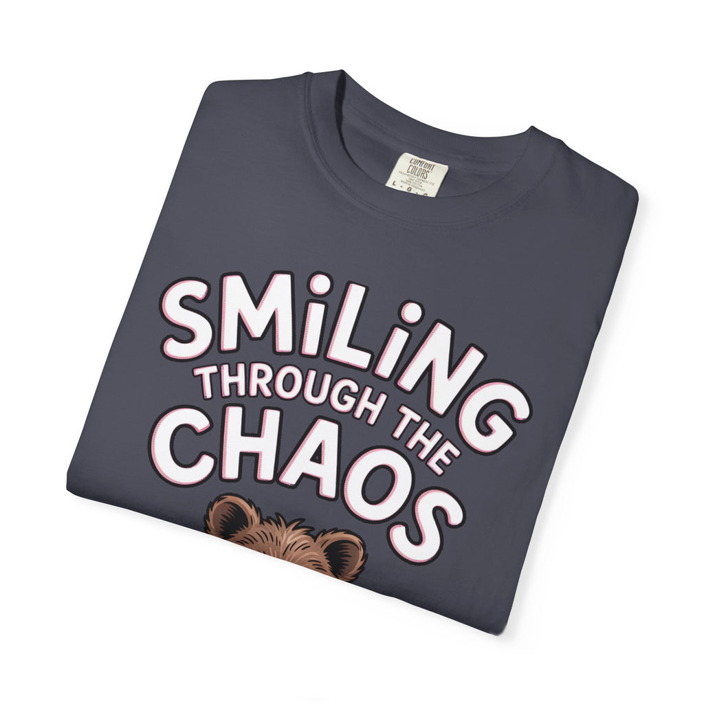 Smiling Through The Chaos Quokka Shirt, Funny Quokka T-Shirt, Cute Smiling Animal Tee, Positive Vibes Shirt, Quokka Lover Gift