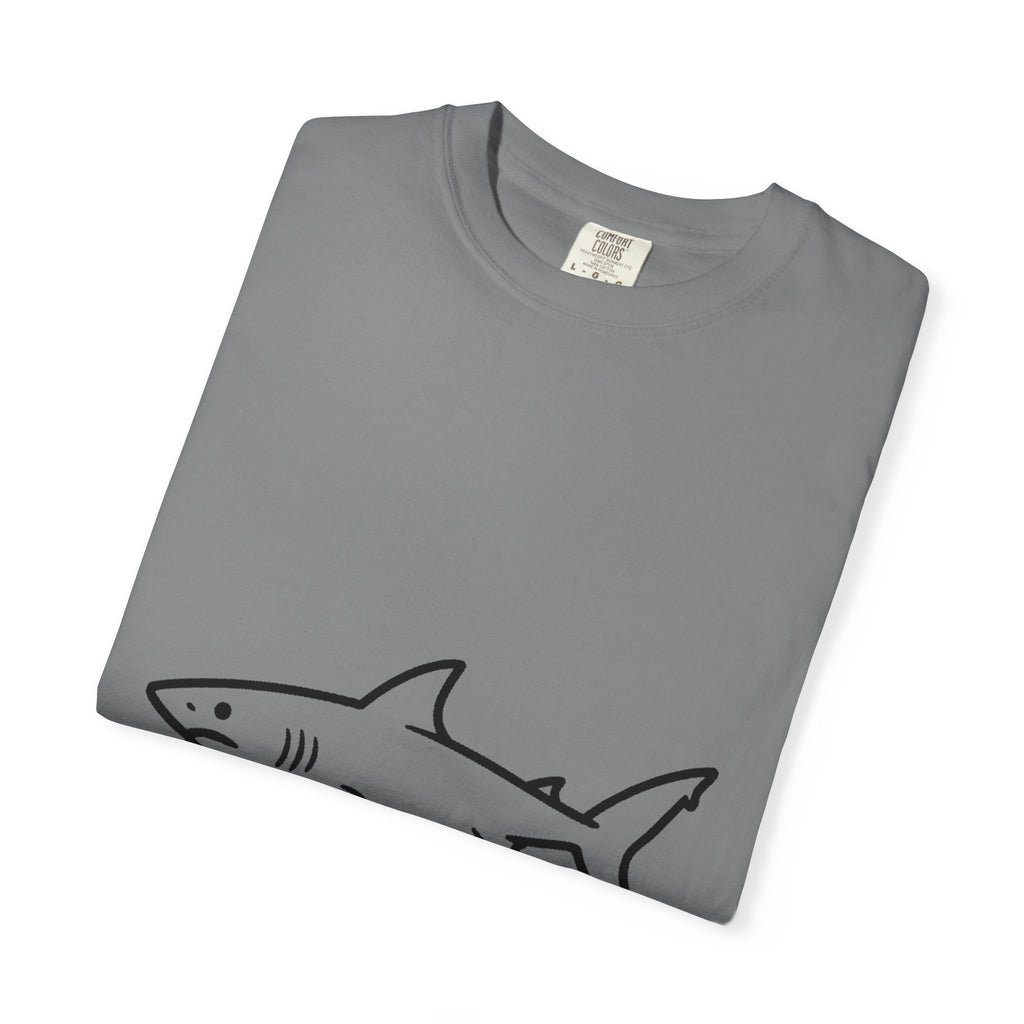 Definitely A Shark Diagram Shirt, Funny Deadpan Meme Tee, Sarcastic Textbook Diagram T-Shirt, Shark Lover Gift