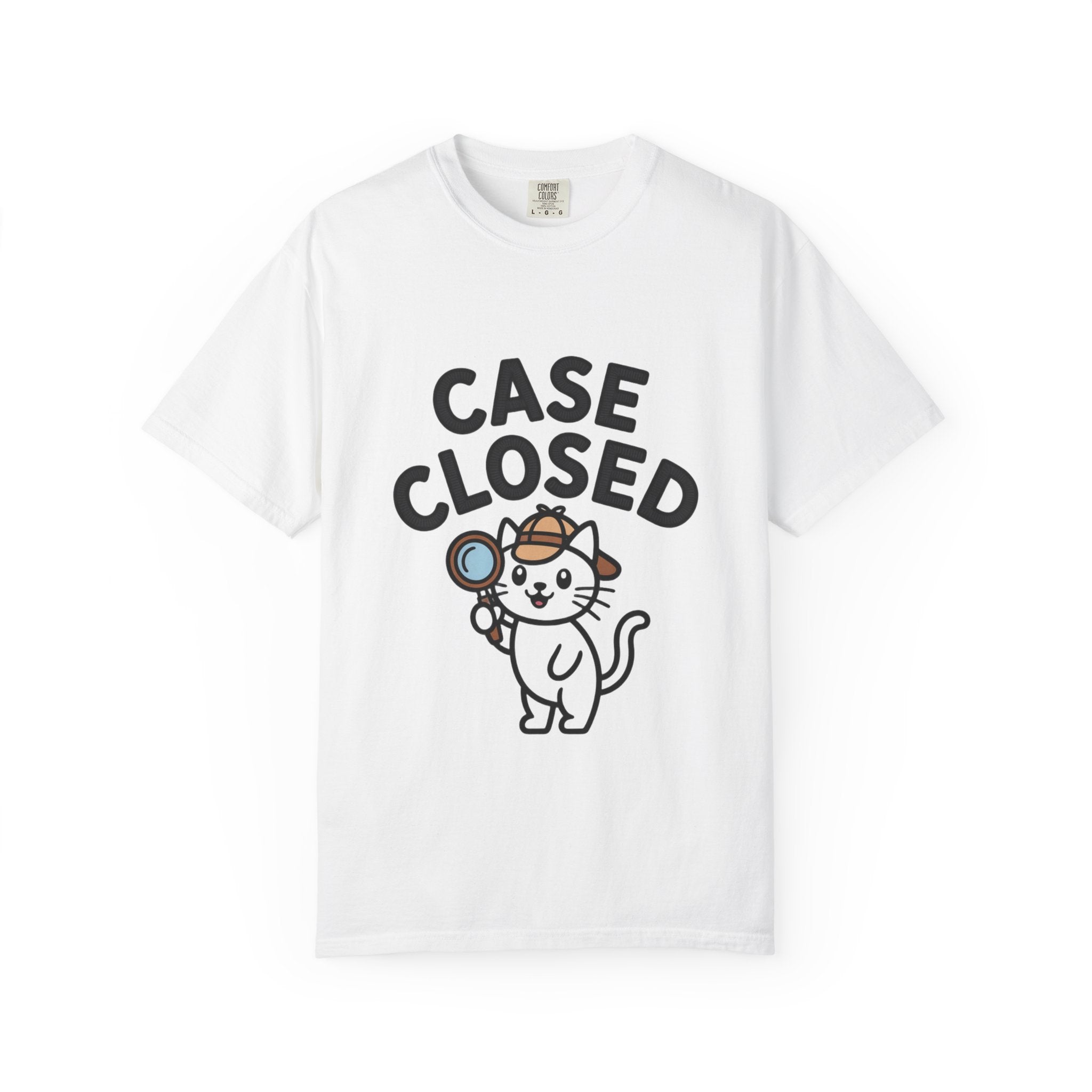 Case Closed Cat Detective T-Shirt