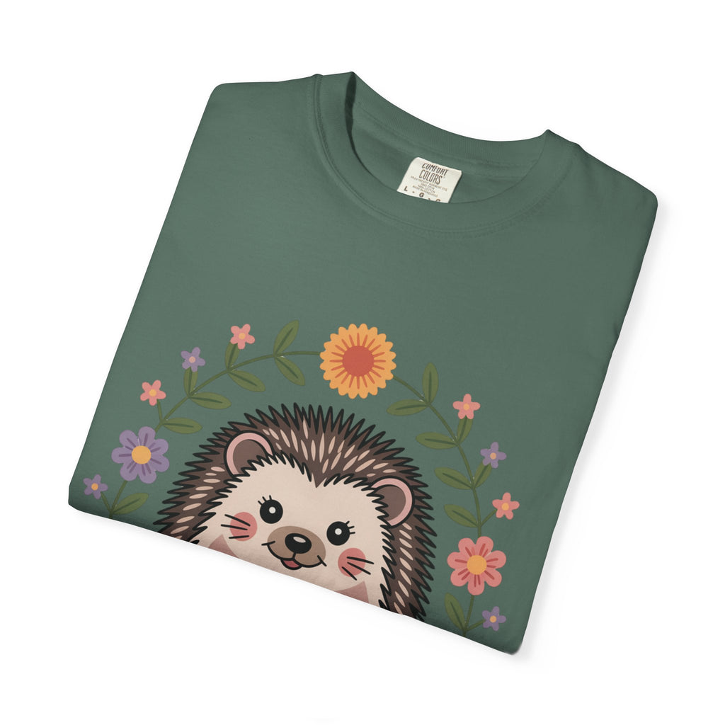 Floral Hedgehog T-Shirt
