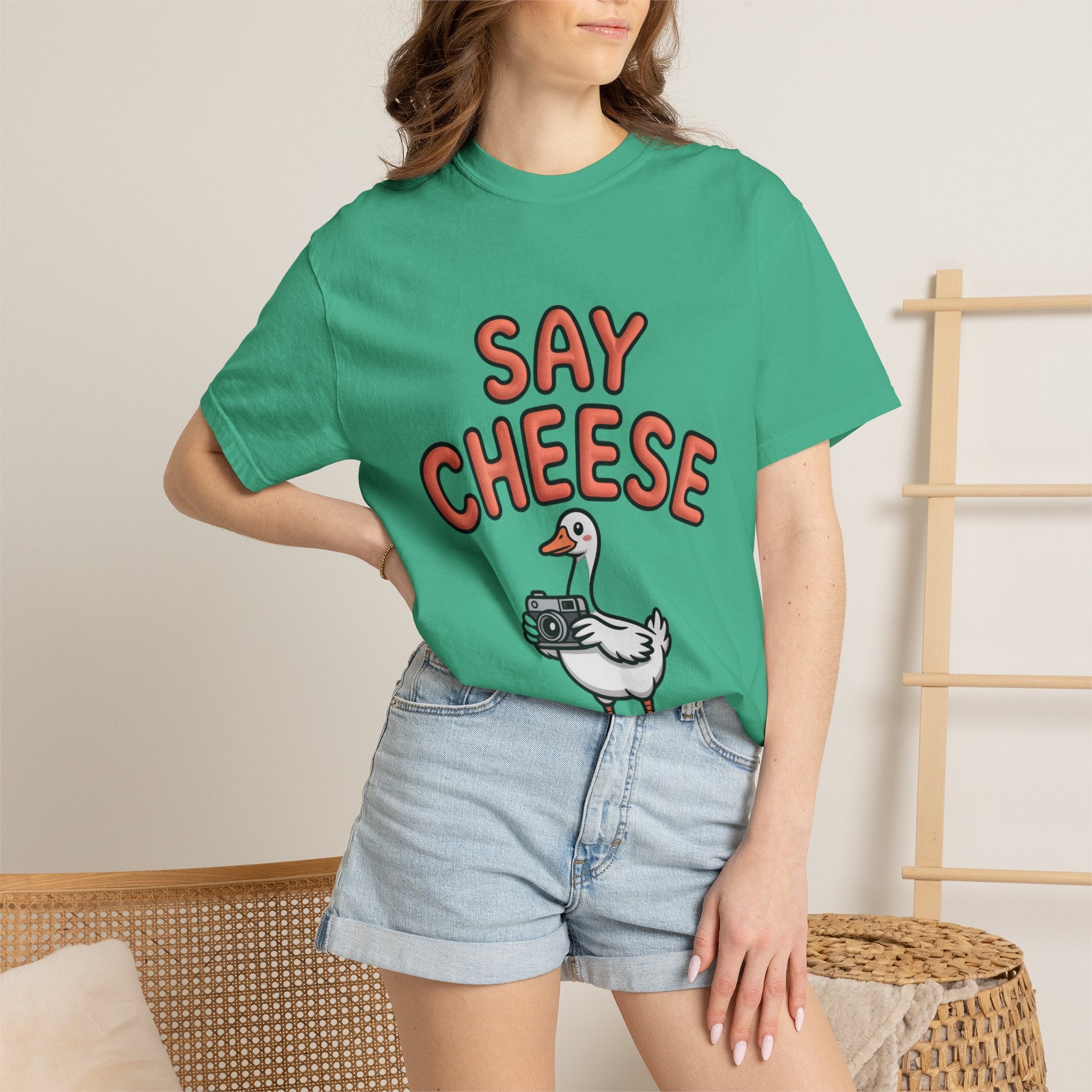 Say Cheese Goose T-Shirt