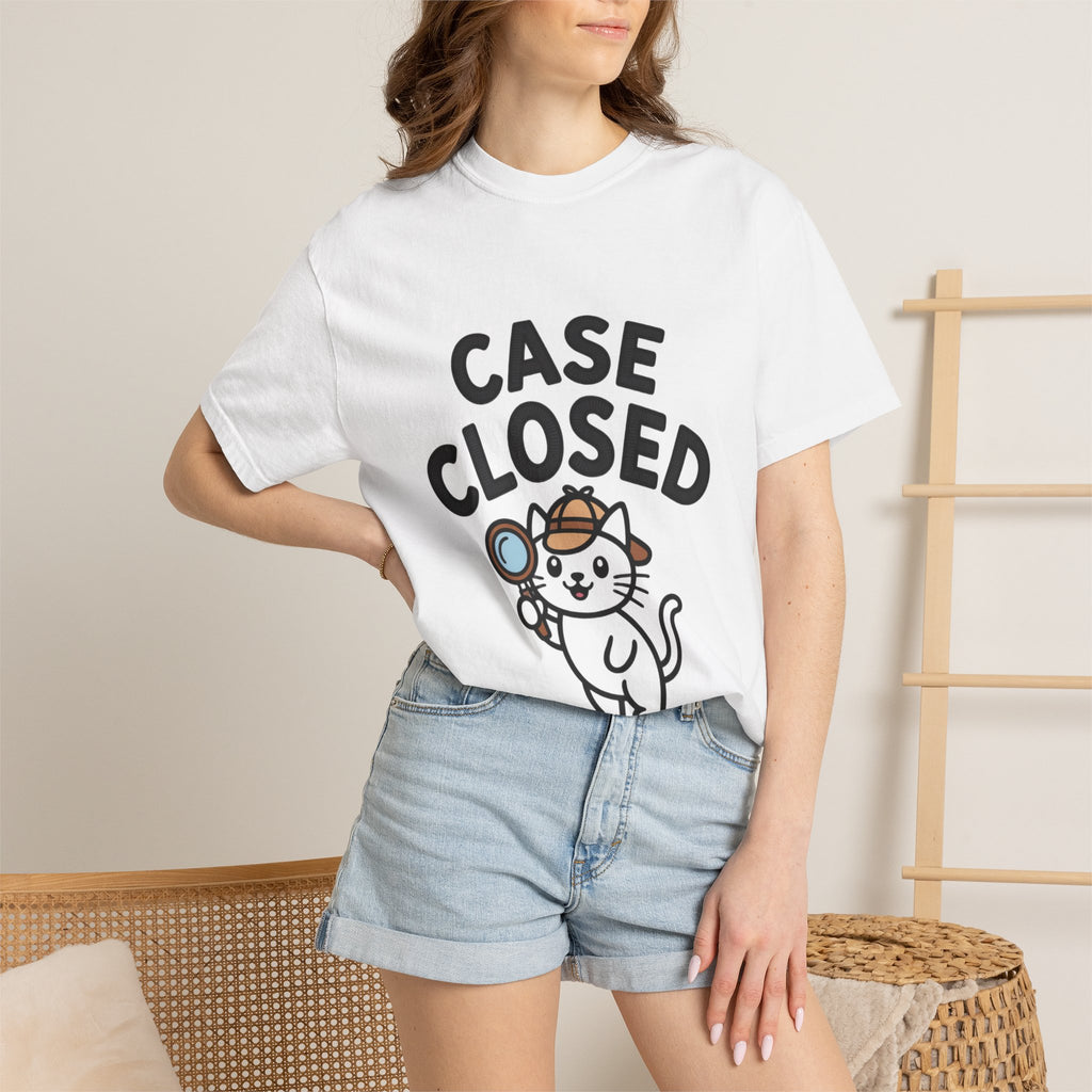 Case Closed Cat Detective T-Shirt