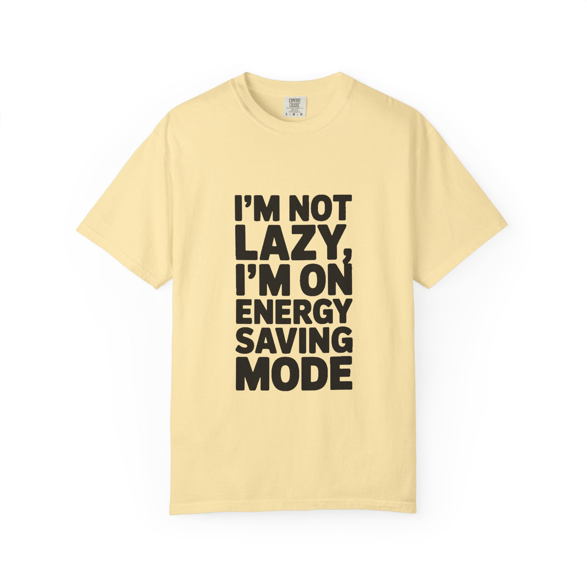 I'm Not Lazy I'm On Energy Saving Mode Shirt, Funny Sarcastic T-Shirt, Lazy Day Tee, Funny Gift for Him Her, Introvert Shirt