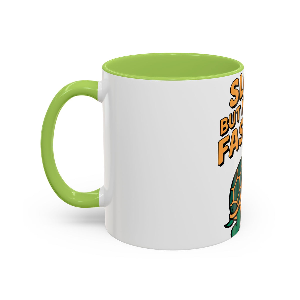 Slow But Fashion Turtle Mug, Funny Sunglasses Turtle Coffee Cup, Cute Turtle Lover Gift, Sassy Animal Mug for Coffee Tea Lovers