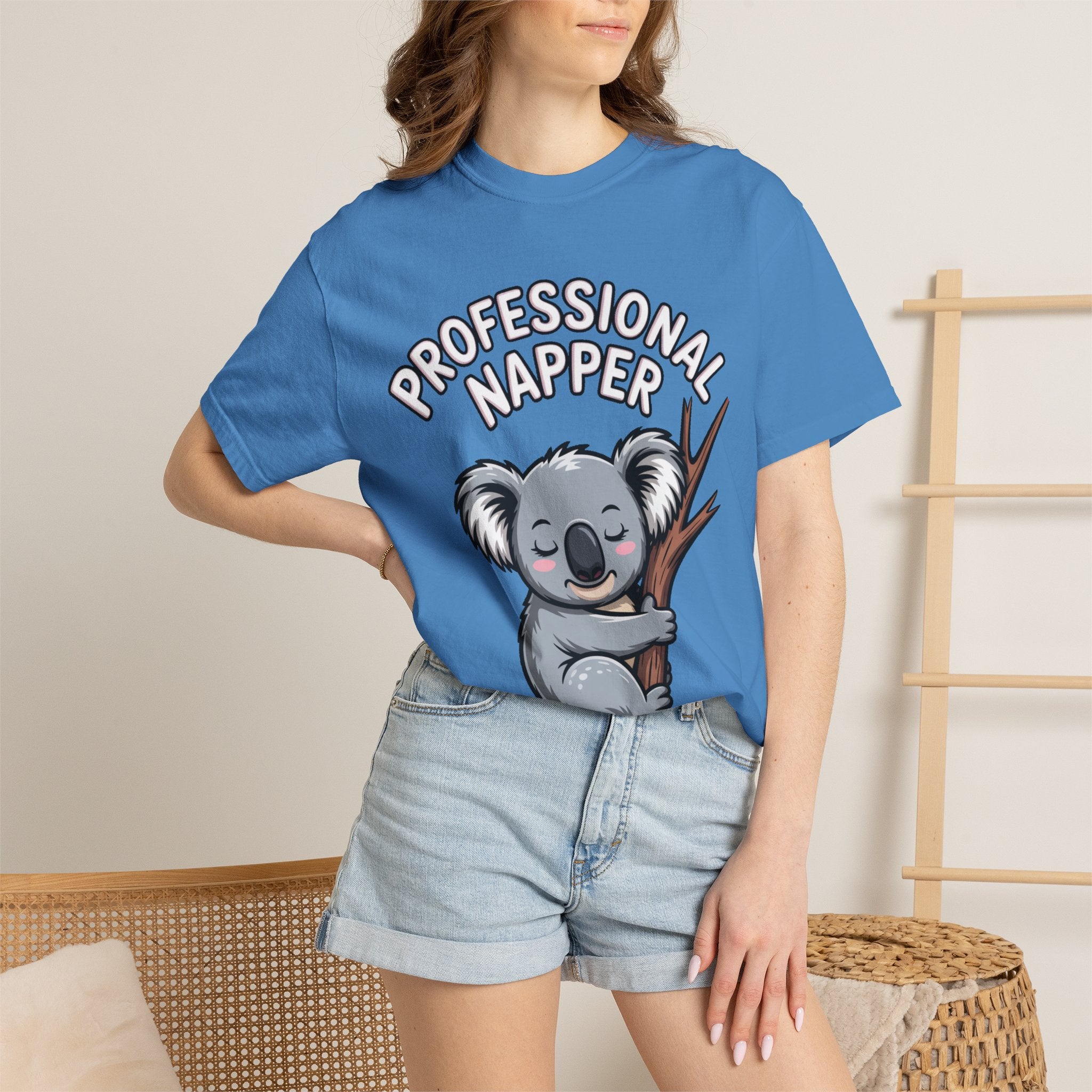 Professional Napper Koala Shirt, Funny Koala T-Shirt, Cute Sleepy Animal Tee, Nap Lover Gift, Cozy Koala Graphic Tee