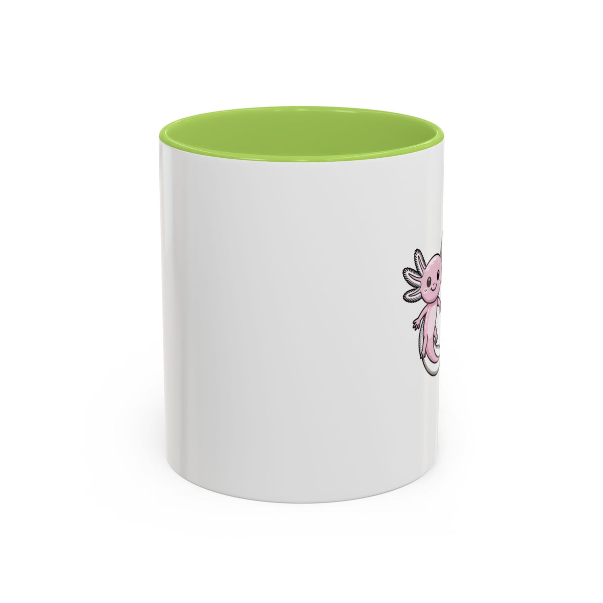 Cute Axolotl Mug, Smiling Axolotl Coffee Cup, Kawaii Axolotl Gift, Cute Animal Lover Mug, Aquatic Pet Mug for Her
