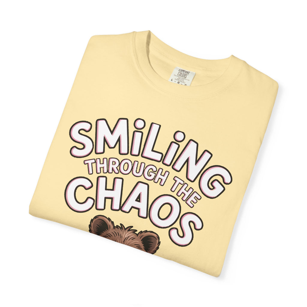Smiling Through The Chaos Quokka Shirt, Funny Quokka T-Shirt, Cute Smiling Animal Tee, Positive Vibes Shirt, Quokka Lover Gift