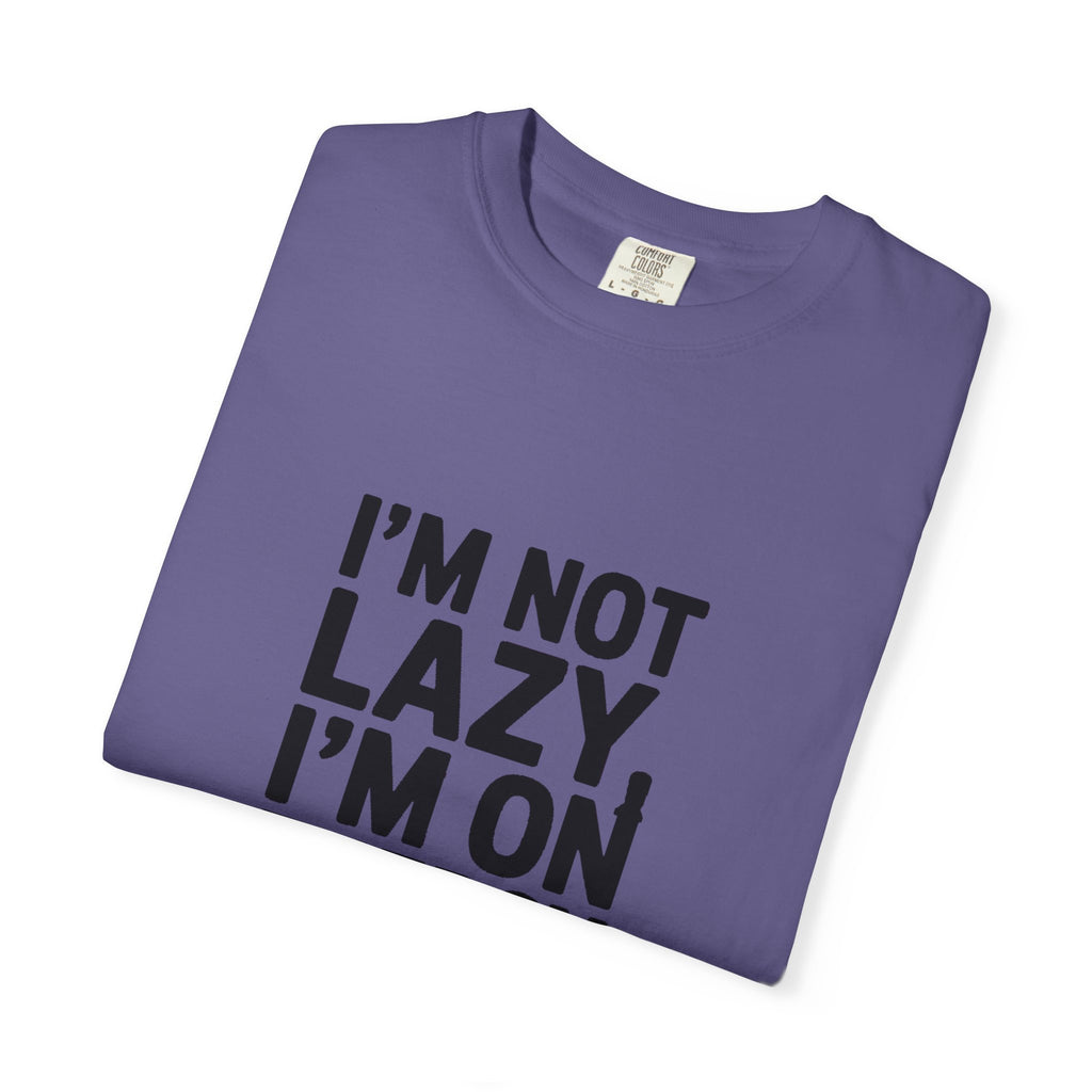 I'm Not Lazy I'm On Energy Saving Mode Shirt, Funny Sarcastic T-Shirt, Lazy Day Tee, Gift for Introvert
