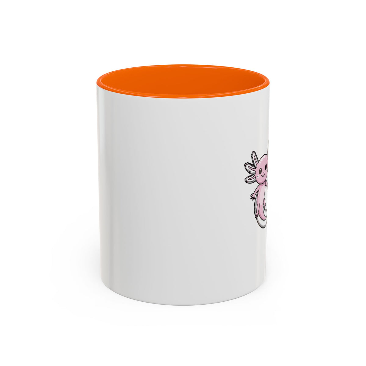 Cute Axolotl Mug, Smiling Axolotl Coffee Cup, Kawaii Axolotl Gift, Cute Animal Lover Mug, Aquatic Pet Mug for Her