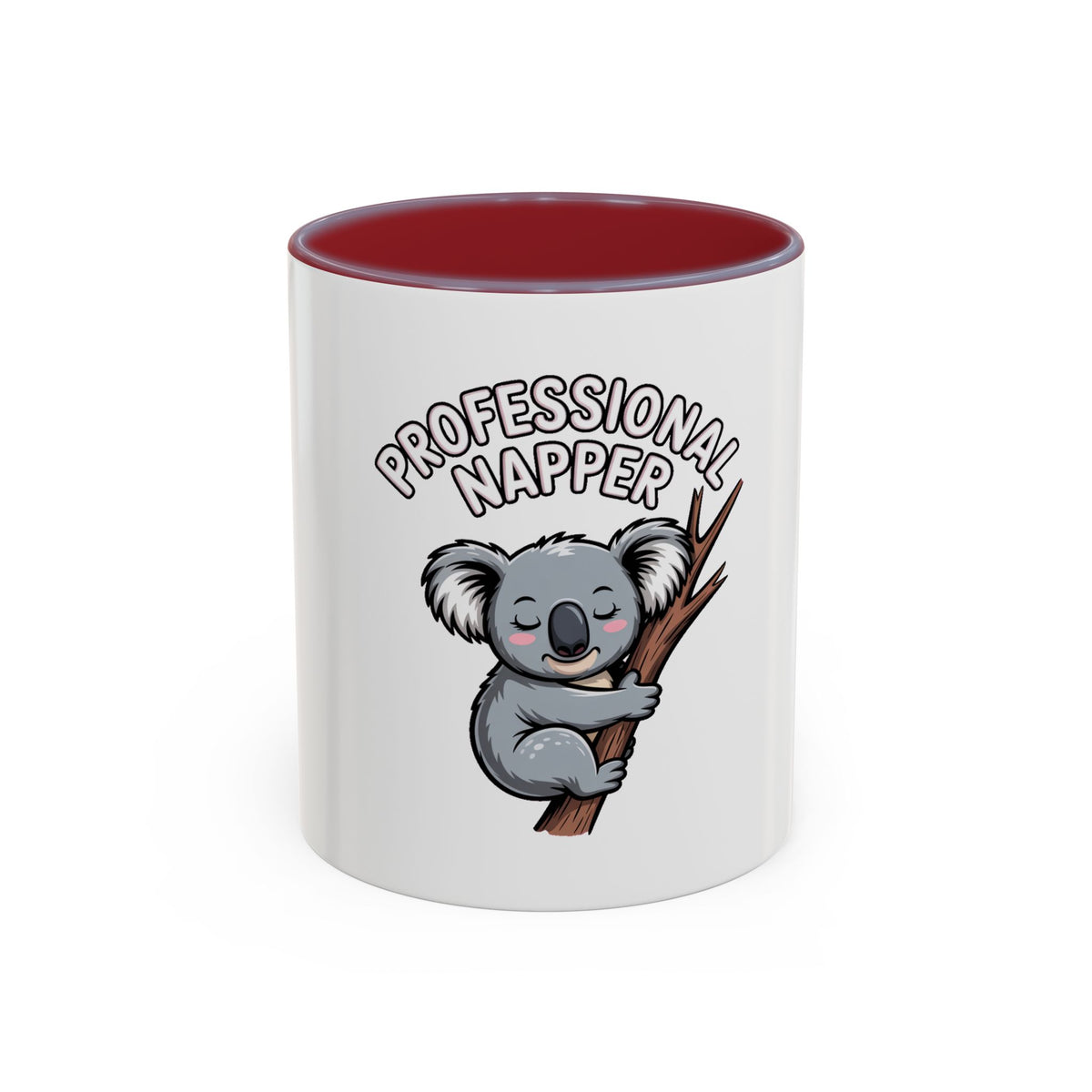Professional Napper Koala Mug, Funny Koala Coffee Mug, Cute Sleepy Animal Cup, Nap Lover Gift, Lazy Day Mug for Coffee or Tea Lovers