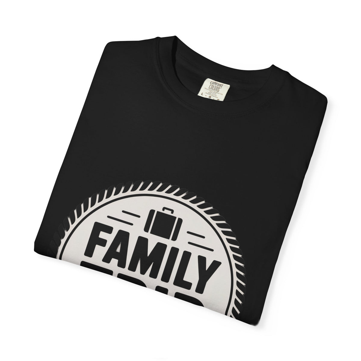 Coin Badge Family Trip T-Shirt