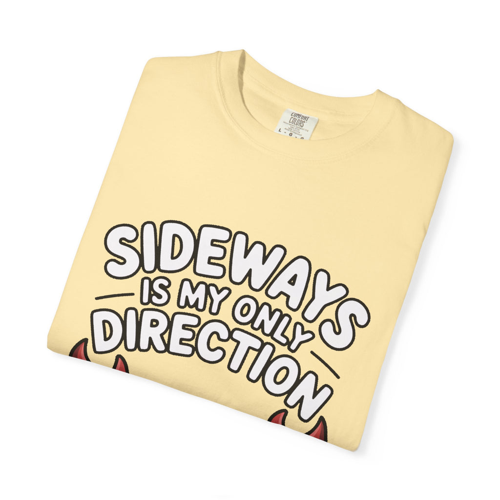 Funny Crab Shirt, Sideways Is My Only Direction T-Shirt, Cute Beach Crab Tee, Funny Ocean Animal Gift