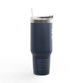 Night Owl By Choice Bat Tumbler, Funny Bat Travel Mug, Cute Halloween Gift, 40oz Insulated Tumbler with Handle and Straw