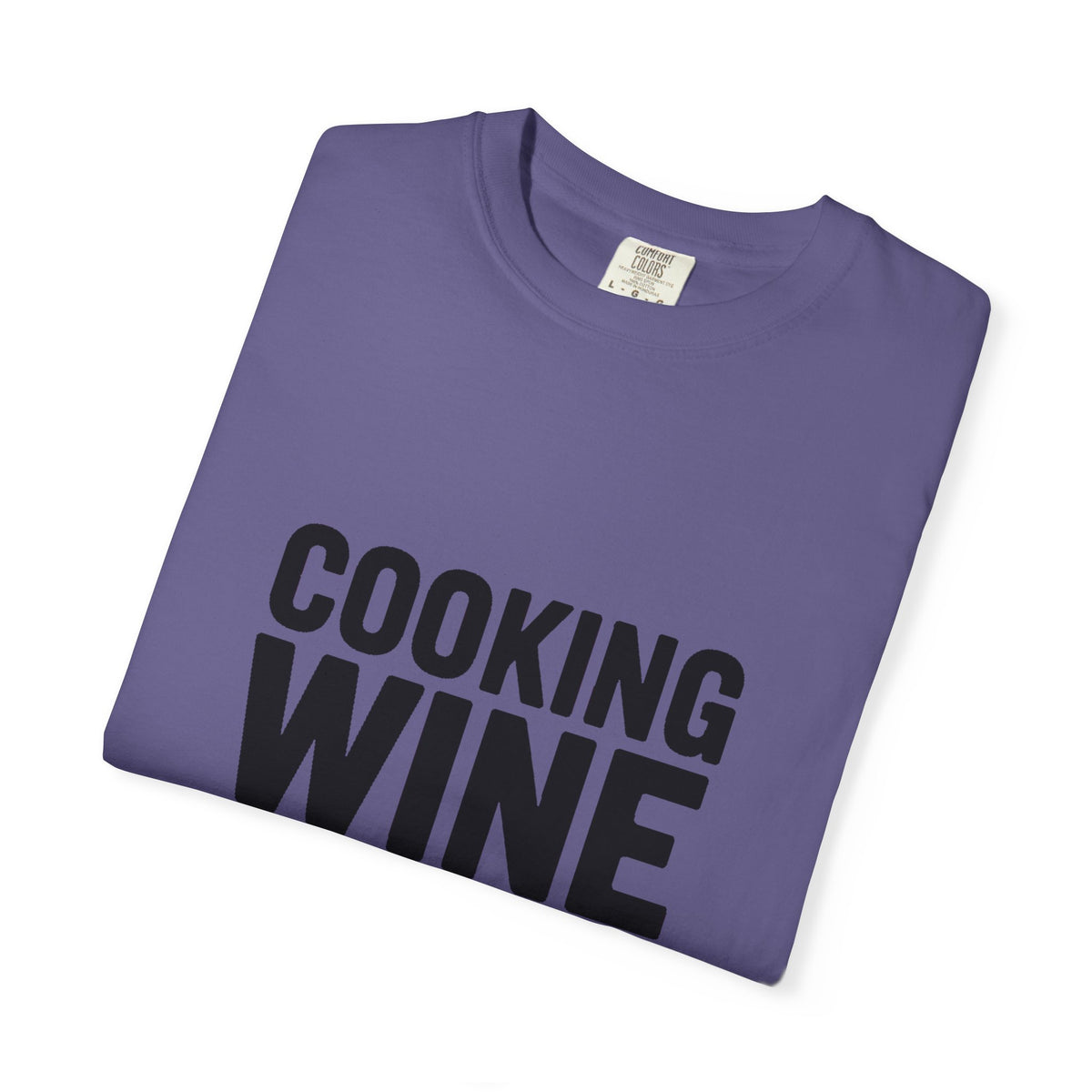 Cooking Wine Still Counts Shirt, Funny Wine Lover T-Shirt, Sarcastic Kitchen Quote Tee, Gift for Wine Drinkers
