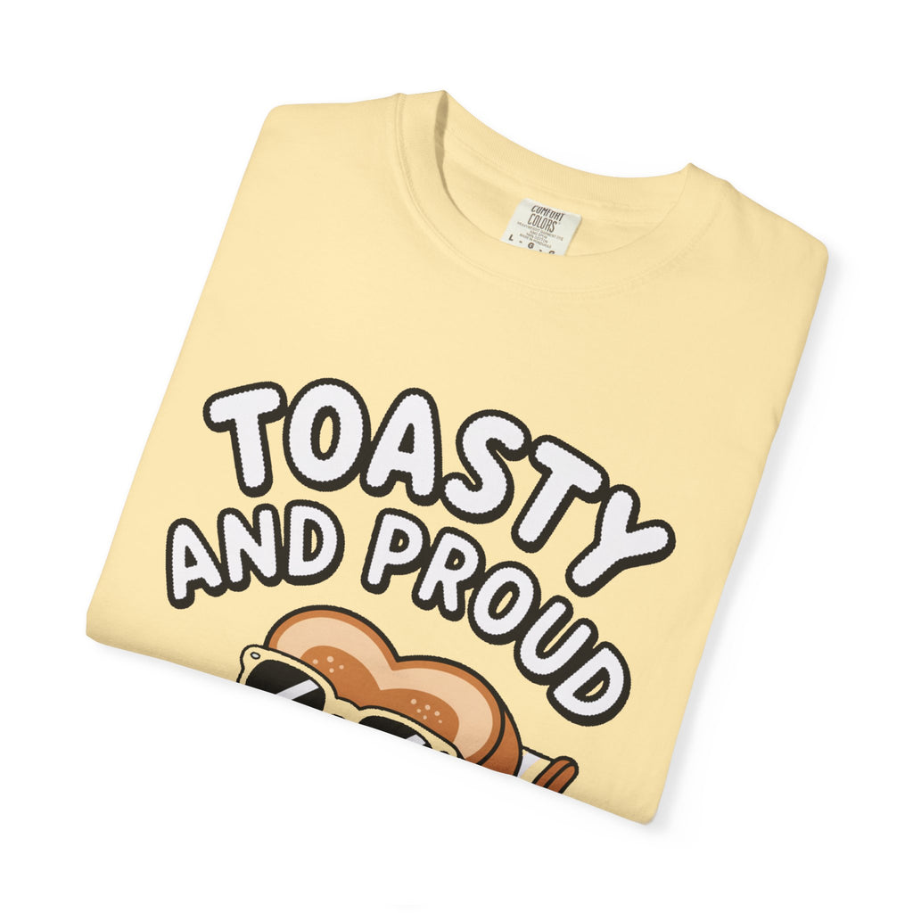 Toasty And Proud Bread Shirt, Funny Toast Sunglasses T-Shirt, Cute Beach Chair Bread Tee, Summer Vacation Gift