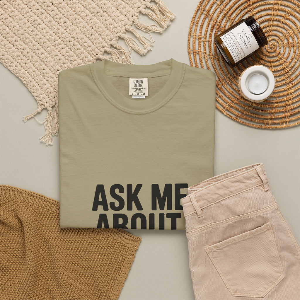 Ask Me About My Nap Schedule Shirt, Funny Nap Lover T-Shirt, Sarcastic Sleep Tee, Cozy Napping Gift for Tired Adults