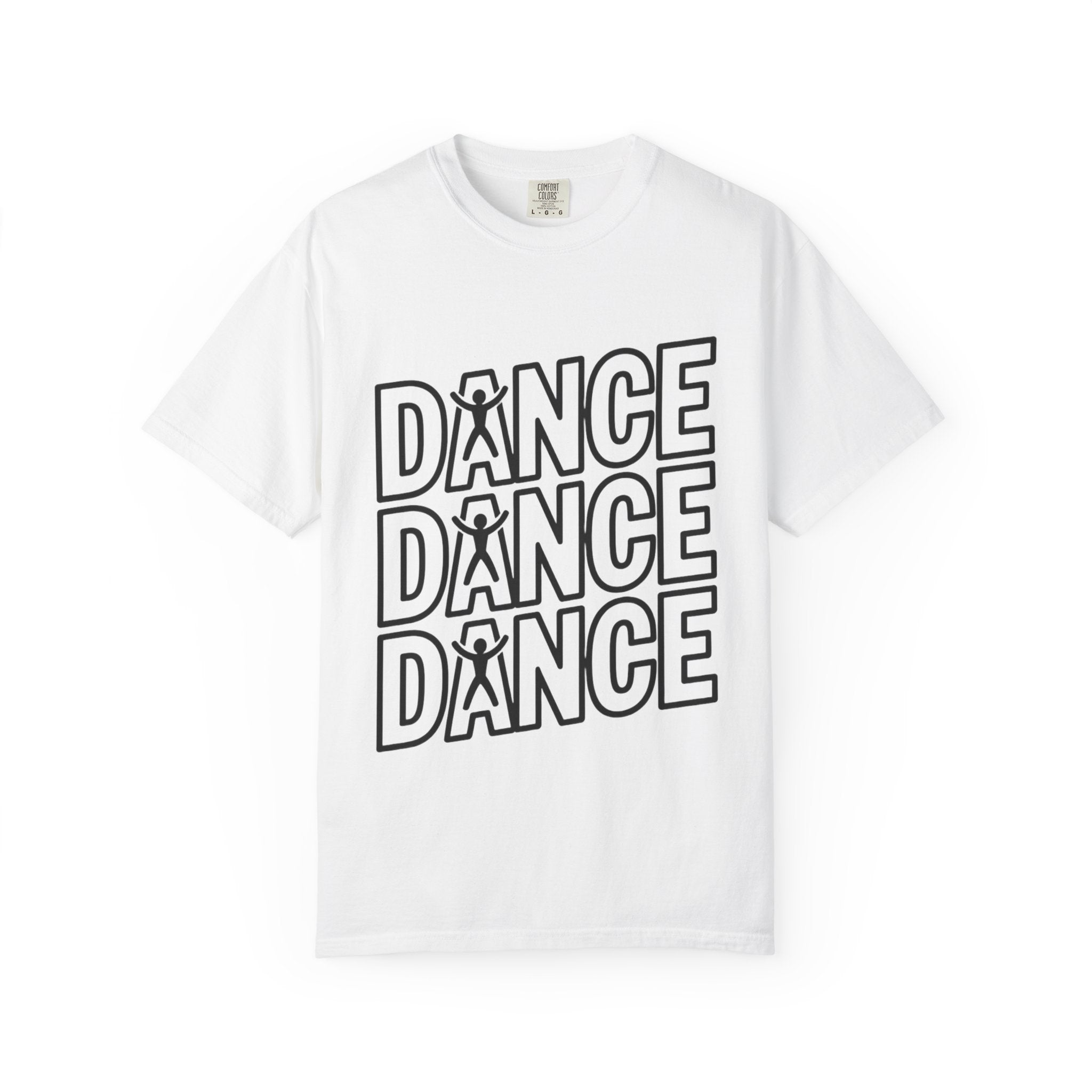 Dance Dance Dance Typography T-Shirt