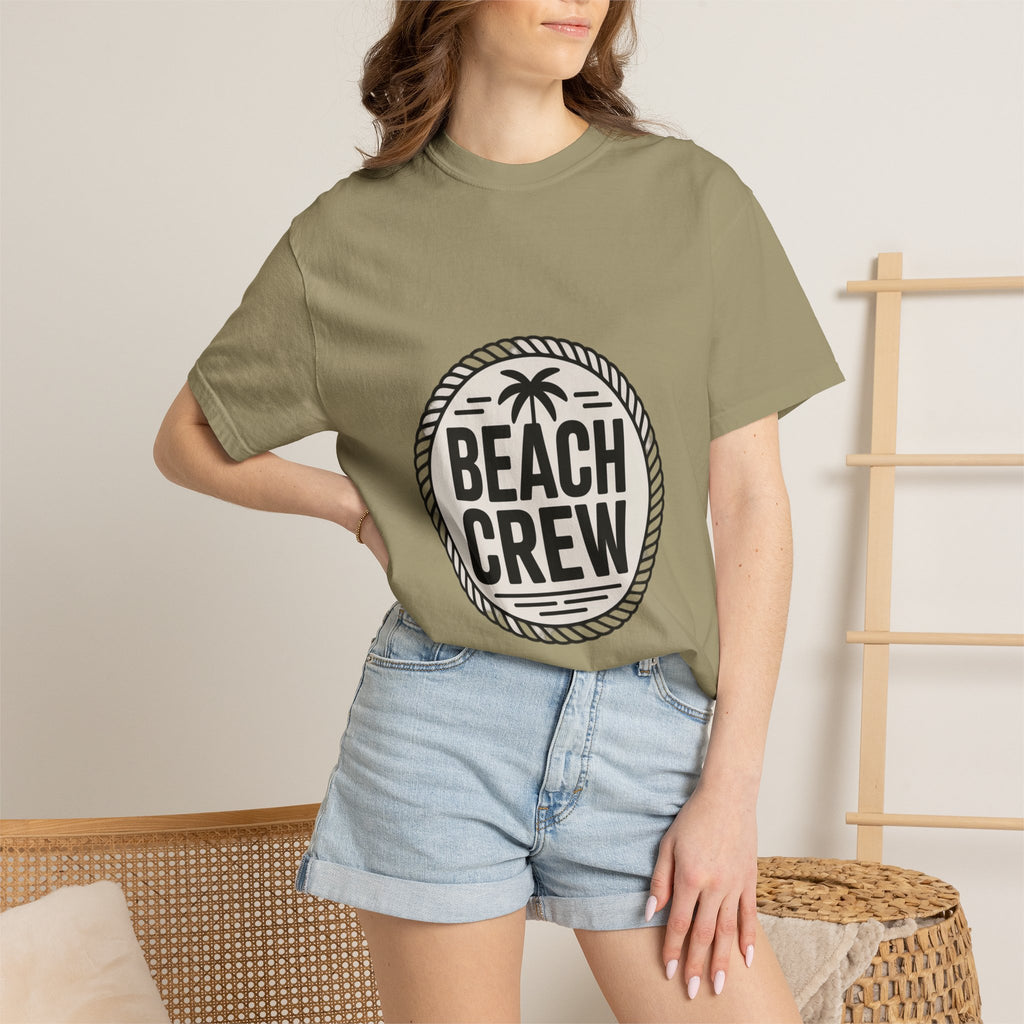 Coin Badge Beach Crew T-Shirt