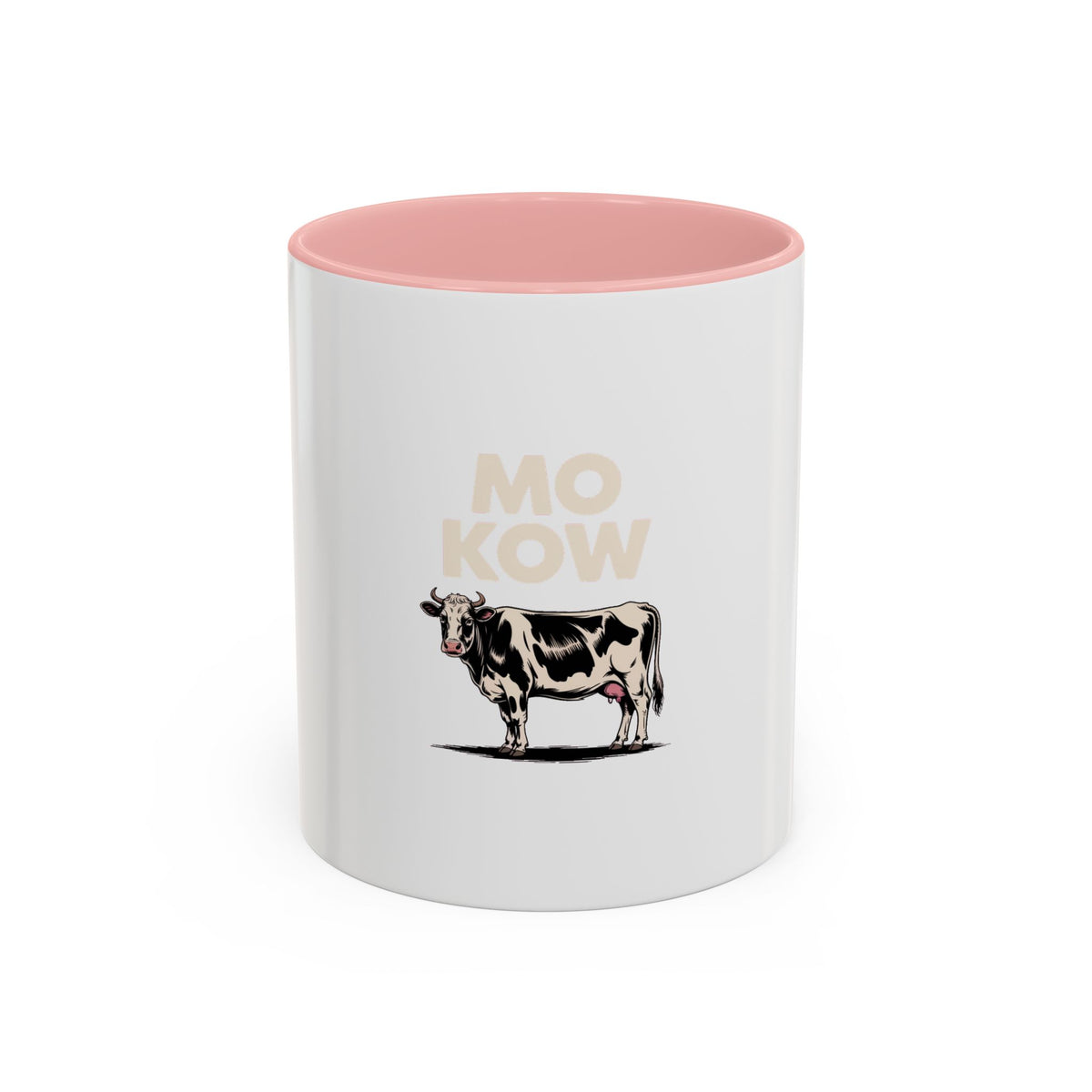 Funny Cow Mug, Mo Kow Absurd Meme Mug, Deadpan Farm Animal Coffee Cup, Weird Cow Lover Gift, Funny Sarcastic Mug