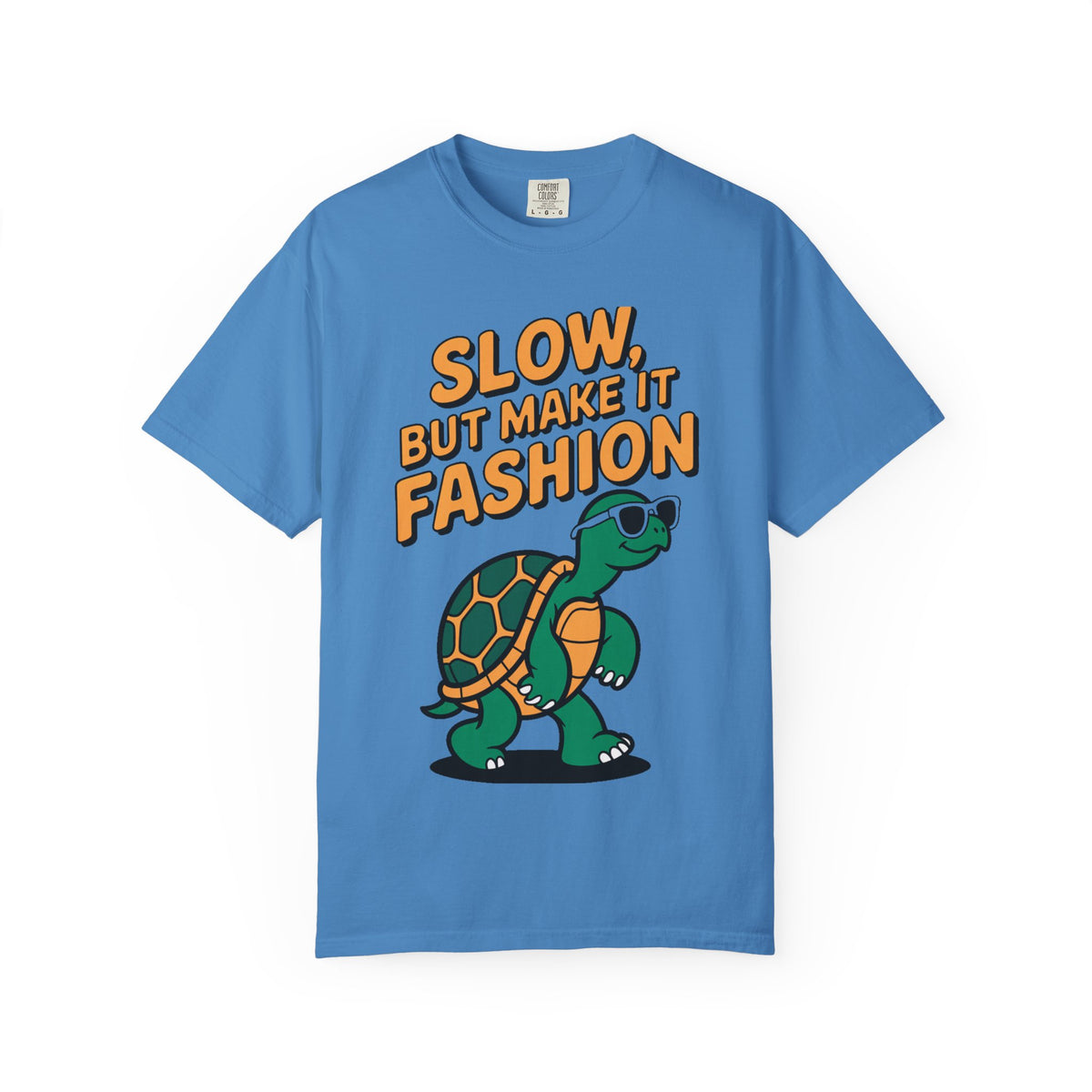 Slow But Fashion Turtle Shirt, Funny Turtle Sunglasses T-Shirt, Cute Turtle Lover Gift, Sarcastic Animal Tee