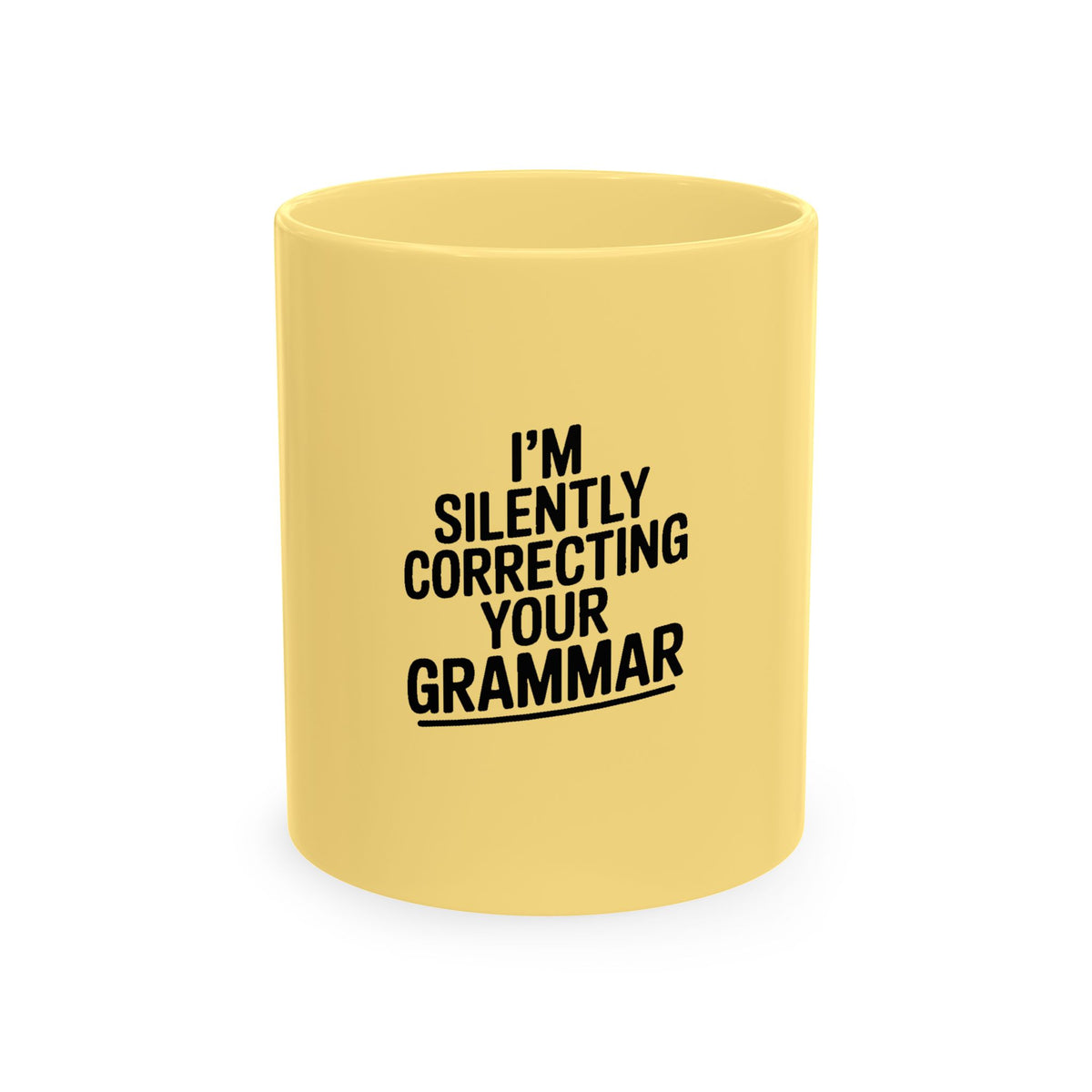 Silently Correcting Your Grammar Mug, Funny Grammar Nazi Coffee Cup, Sarcastic Teacher Gift, English Teacher Mug, Editor Gift