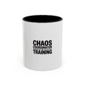 Chaos Coordinator In Training Mug, Funny Sarcastic Coffee Mug, Bold Typography Mug Gift, Mom Life Mug, Teacher Gift Mug