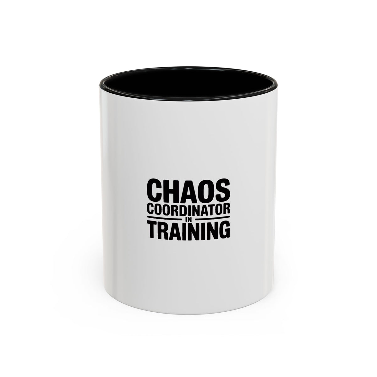Chaos Coordinator In Training Mug, Funny Sarcastic Coffee Mug, Bold Typography Mug Gift, Mom Life Mug, Teacher Gift Mug