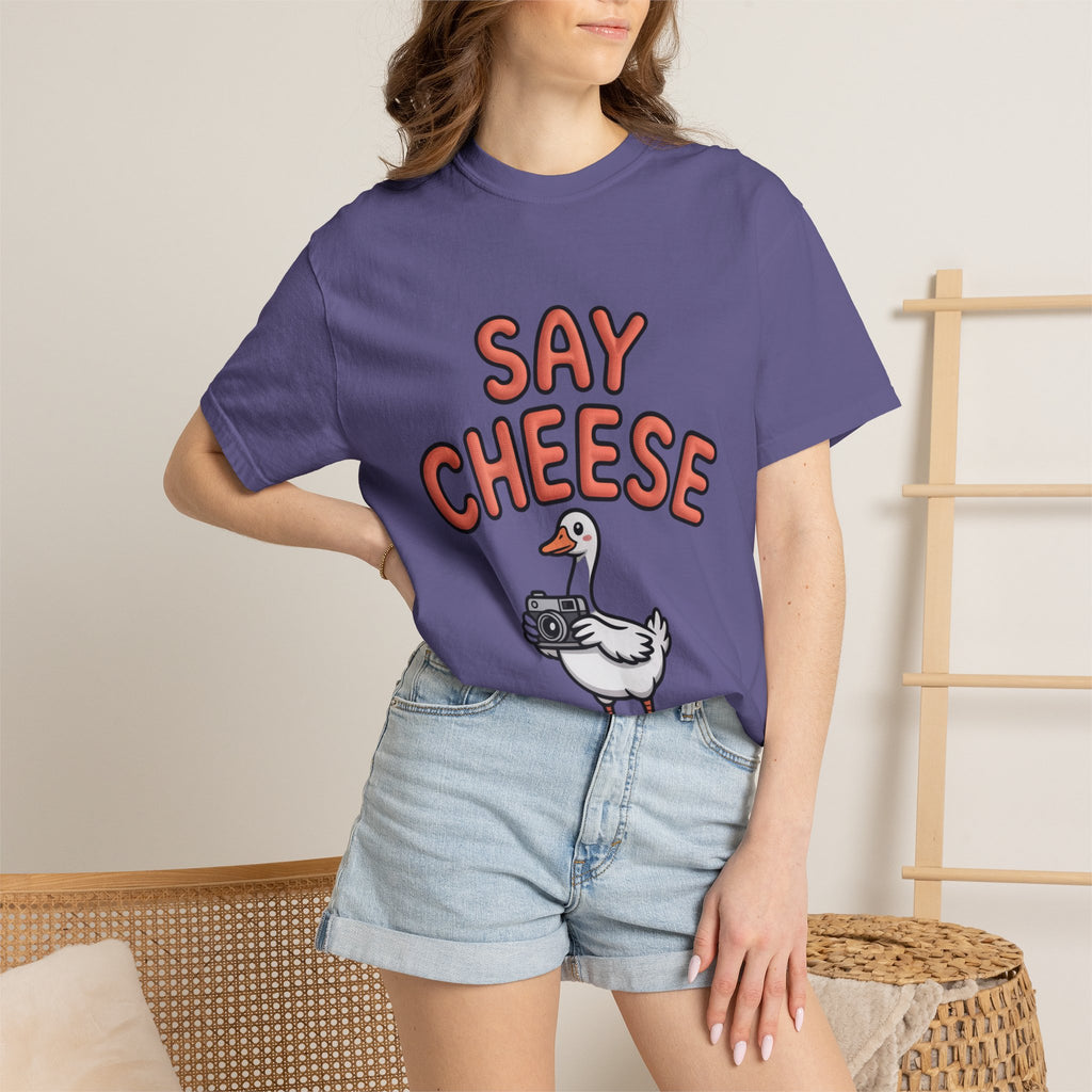 Say Cheese Goose T-Shirt