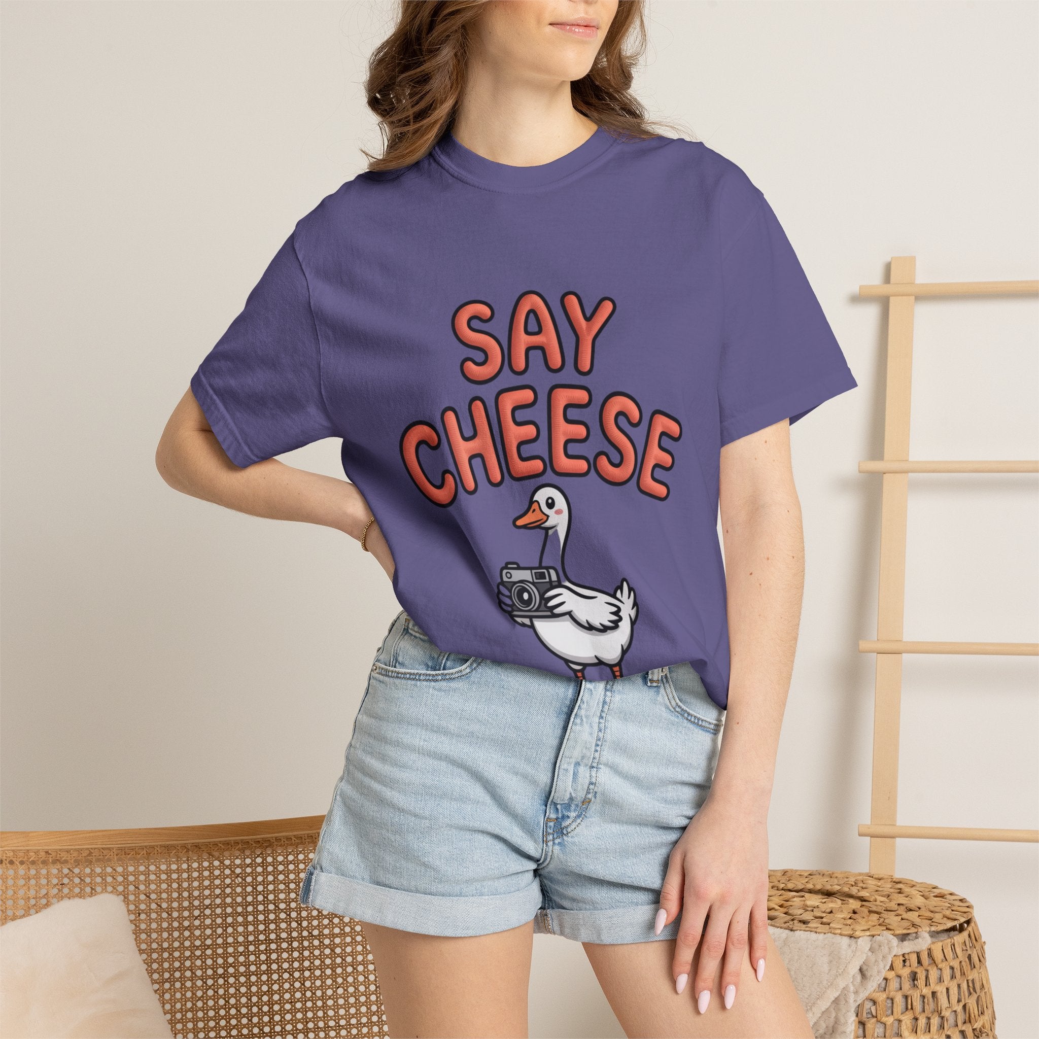 Say Cheese Goose T-Shirt