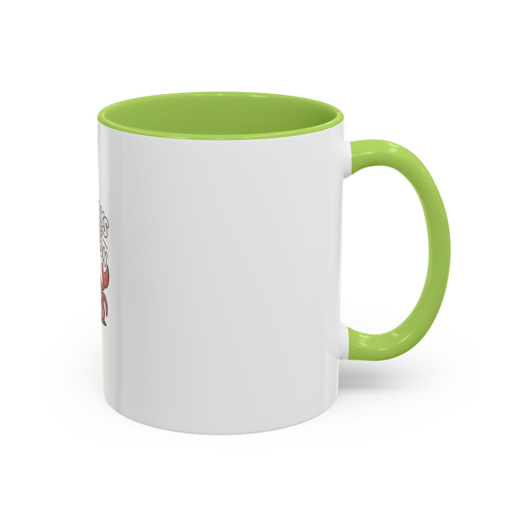 Funny Crab Mug, Sideways Is My Only Direction Coffee Mug, Cute Crab Lover Gift, Beach Ocean Animal Mug for Coffee Tea Lovers