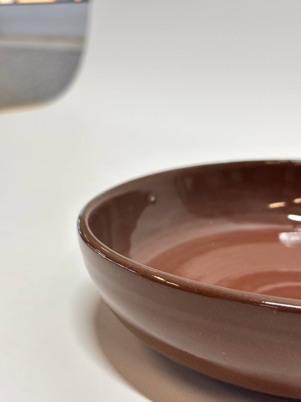 Handmade Ceramic Bowls Set of 5 – Earth Tone Stoneware Bowls in Brown, Olive & Mustard