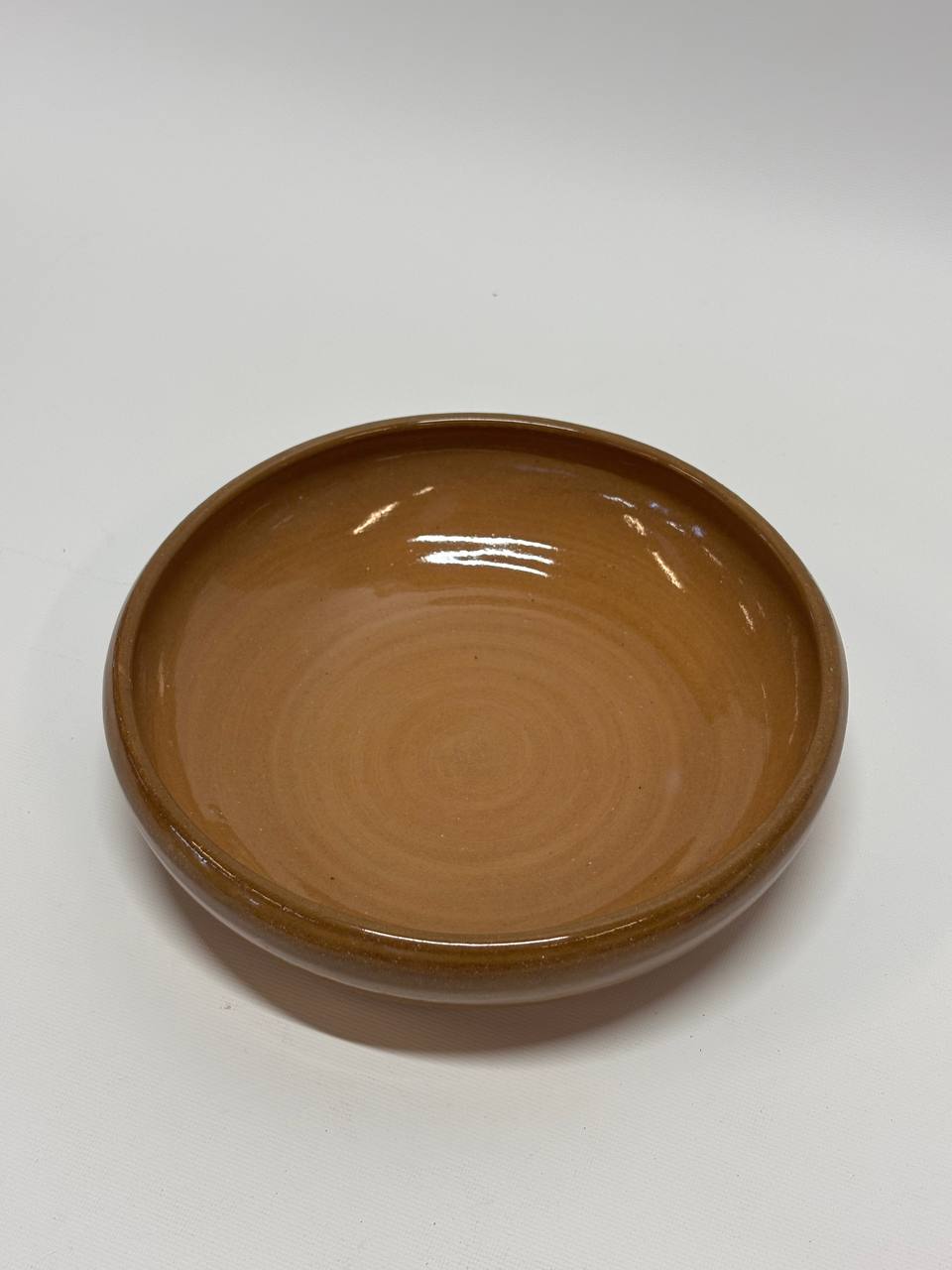 Handmade Ceramic Bowls Set of 5 – Earth Tone Stoneware Bowls in Brown, Olive & Mustard