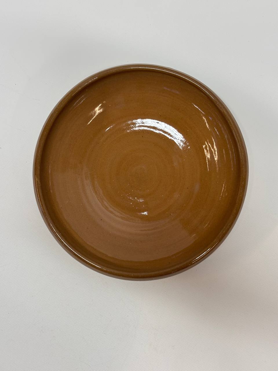 Handmade Ceramic Bowls Set of 5 – Earth Tone Stoneware Bowls in Brown, Olive & Mustard